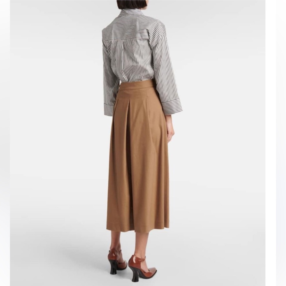 MaxMara Lana Virgin Wool Skirt made in France